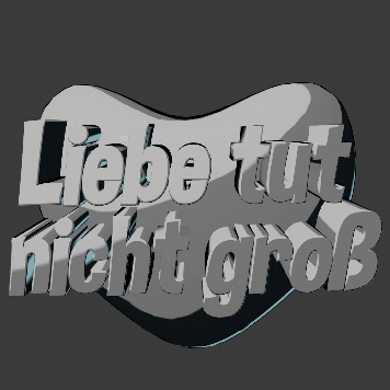 Liebe nach 1. Korinther 13 Vers 4 tut nicht groß