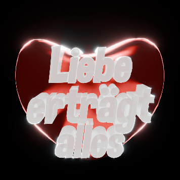 Liebe nach 1. Korinther 13 Vers 7 erträgt alles