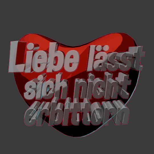 Liebe nach 1. Korinther 13 Vers 5 lässt sich nicht erbittern